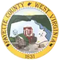 Official seal of Fayette County, West Virginia