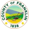 Official seal of Franklin County, Maine
