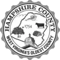 Official seal of Hampshire County, West Virginia