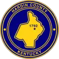 Official seal of Hardin County, Kentucky