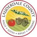 Official seal of Lauderdale County, Tennessee