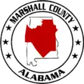 Official seal of Marshall County, Alabama