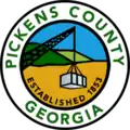 Official seal of Pickens County, Georgia