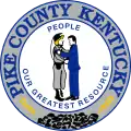 Official seal of Pike County, Kentucky