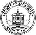 Official seal of Sagadahoc County, Maine