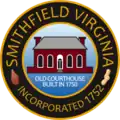 Official seal of Smithfield, Virginia
