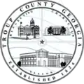 Official seal of Troup County, Georgia