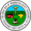 Official seal of Washington County, Tennessee