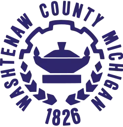 Official seal of Washtenaw County, Michigan