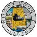 Official seal of Wilcox County, Alabama