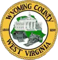 Official seal of Wyoming County, West Virginia