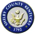 Official seal of Shelby County, Kentucky