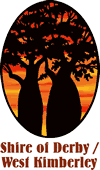 Official logo of Shire of Derby/West Kimberley