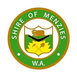 Official logo of Shire of Menzies