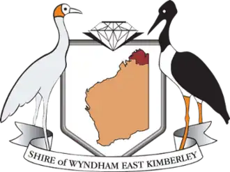 Official logo of Shire of Wyndham East Kimberley