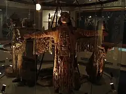 Image 33An Indigenous Siberian shaman at Kranoyarsk Regional Museum, Russia (from Indigenous peoples of Siberia)