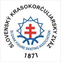 Logo of the Slovak Figure Skating Association