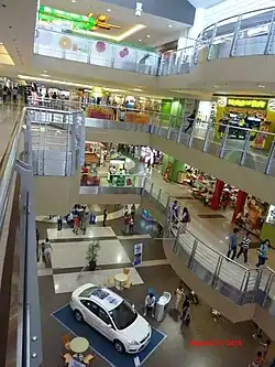 View of concourse from above, 2010