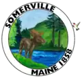 Official seal of Somerville, Maine