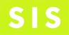 The letters 'SIS' in white against a box with a green background