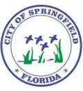 Official seal of Springfield, Florida