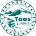 Official seal of Taos County, New Mexico