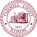 Official seal of Tazewell County, Illinois
