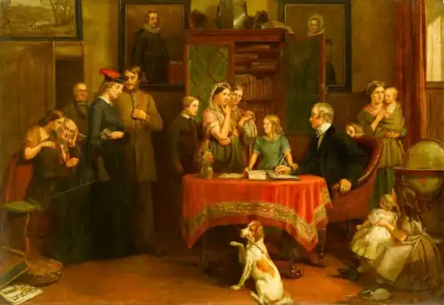 The Census of 1861 by Charles Landseer