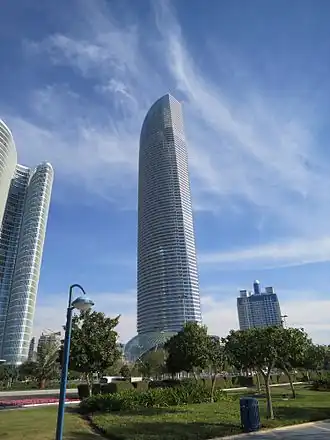 Image 8The Landmark, a postmodern supertall skyscraper in Abu Dhabi[1]