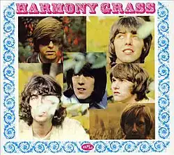 The front cover of their 1969 album This Is Us. Clockwise from top left: Ray Brown, Brian Hudson, Kenny Rowe, Tony Harding, Bill Castle, Tony Rivers