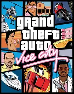 Video game cover art featuring a collage of various characters and scenarios
