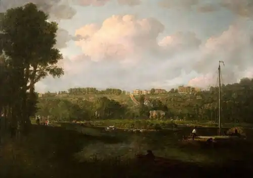 View of the Terrace, Richmond Hill, c.1780