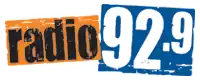 "Radio 92-9" logo used from February 1, 2008, to July 12, 2016