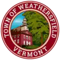 Official seal of Weathersfield, Vermont