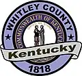 Official seal of Whitley County, Kentucky