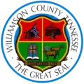 Official seal of Williamson County, Tennessee