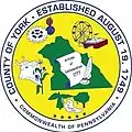 Official seal of York County, Pennsylvania