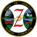 Official seal of Zebulon, North Carolina