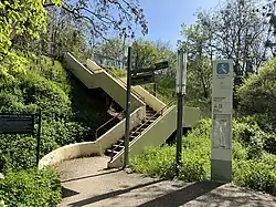 L'accès no&nbsp;3 « Pré du Roi ».