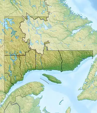 (Voir situation sur carte : Côte-Nord)