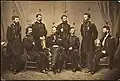 William T. Sherman et ses généraux, vers 1864.