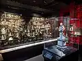 Salle consacrée aux figurines en porcelaine de Chine.