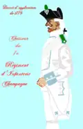 régiment de Champagne de 1779 à 1791