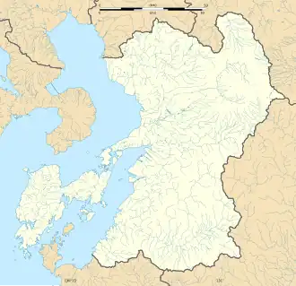 voir sur la carte de la préfecture de Kumamoto