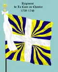 régiment de La Cour au Chantre de 1739 à 1748