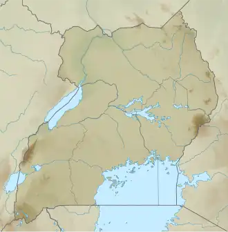 Voir sur la carte topographique d'Ouganda