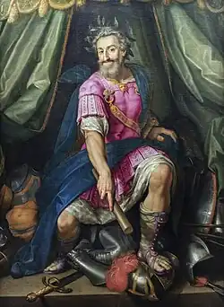 Henri IV en Mars, par Jacob Bunel (vers 1605-1606, Pau).