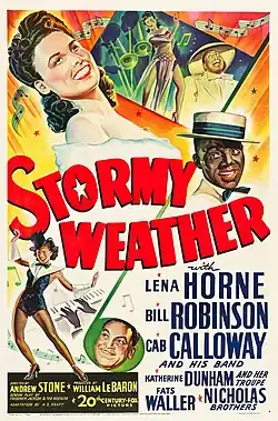 Description de l'image Stormy Weather (1943 film poster).jpg.