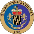 Blason de Comté de Queen Anne