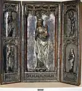 Triptych of Virgin Mary with Elisabeth of Hungary (1470)